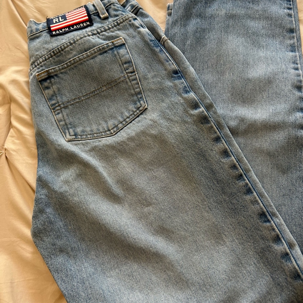 Ralph Lauren Women's Straight Leg Jeans - Classic Blue